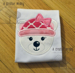 use cutaway stabilizer for knits and other fabrics that will need support even after the stitching is done
