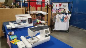 Maker Faire embroidery In the hoop